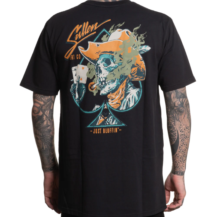 S/S JUST BLUFFIN - BLK